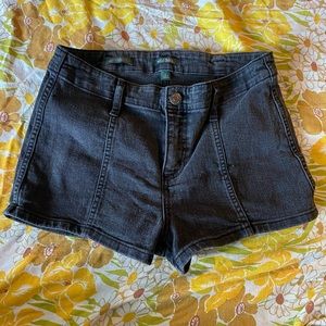 Wild fable high waisted black jean denim shorts summer edgy pop